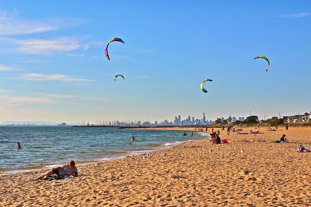australia  melbourne  beach free photo