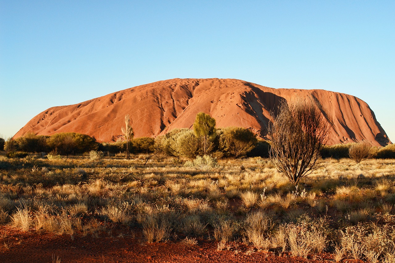 australia ayers rock free photo