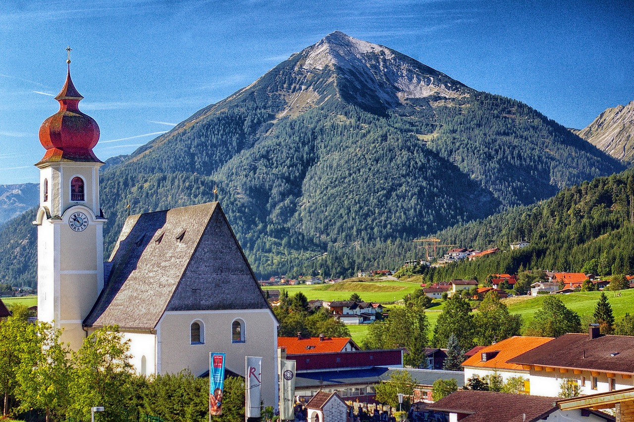 austria village town free photo