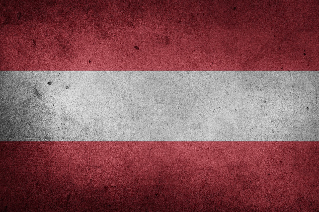 austria europe national flag free photo