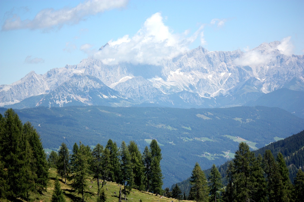 austria alps mountains summer free photo