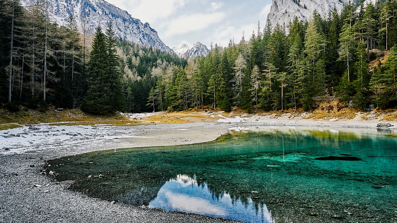 austria mountains snow free photo