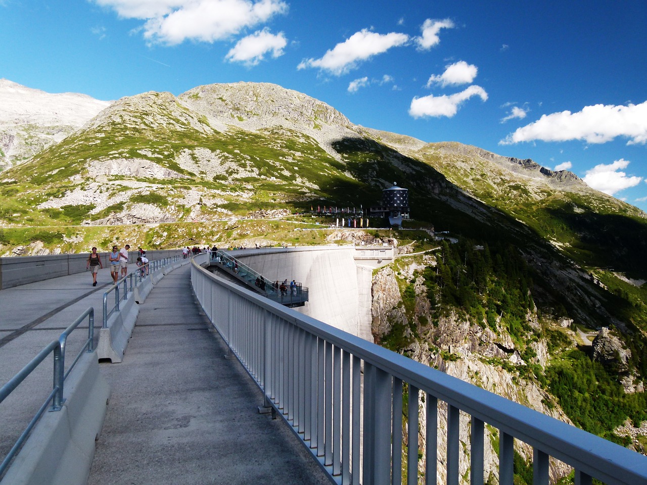 austria malta reservoir mountains free photo