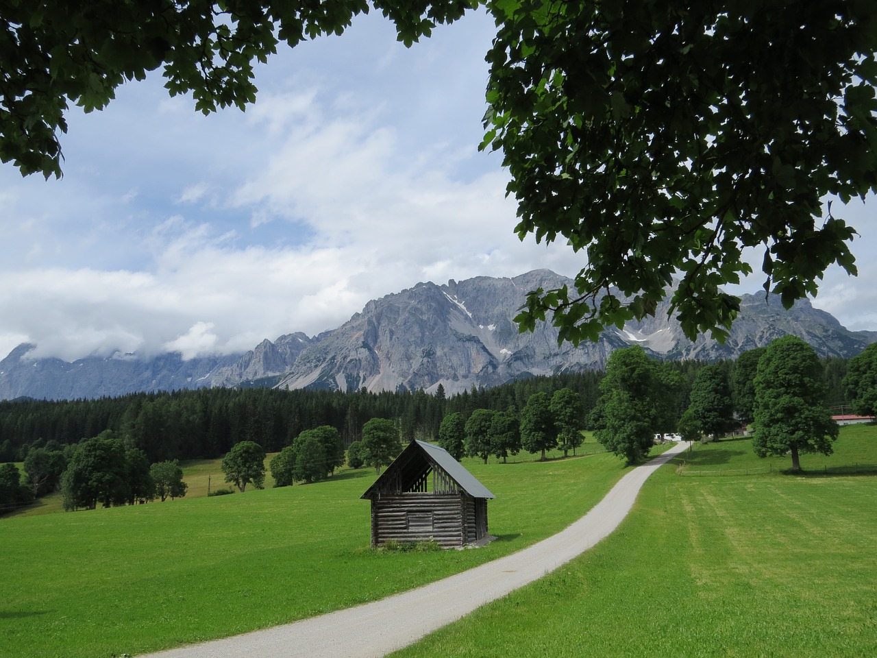 austria mountains landscape free photo