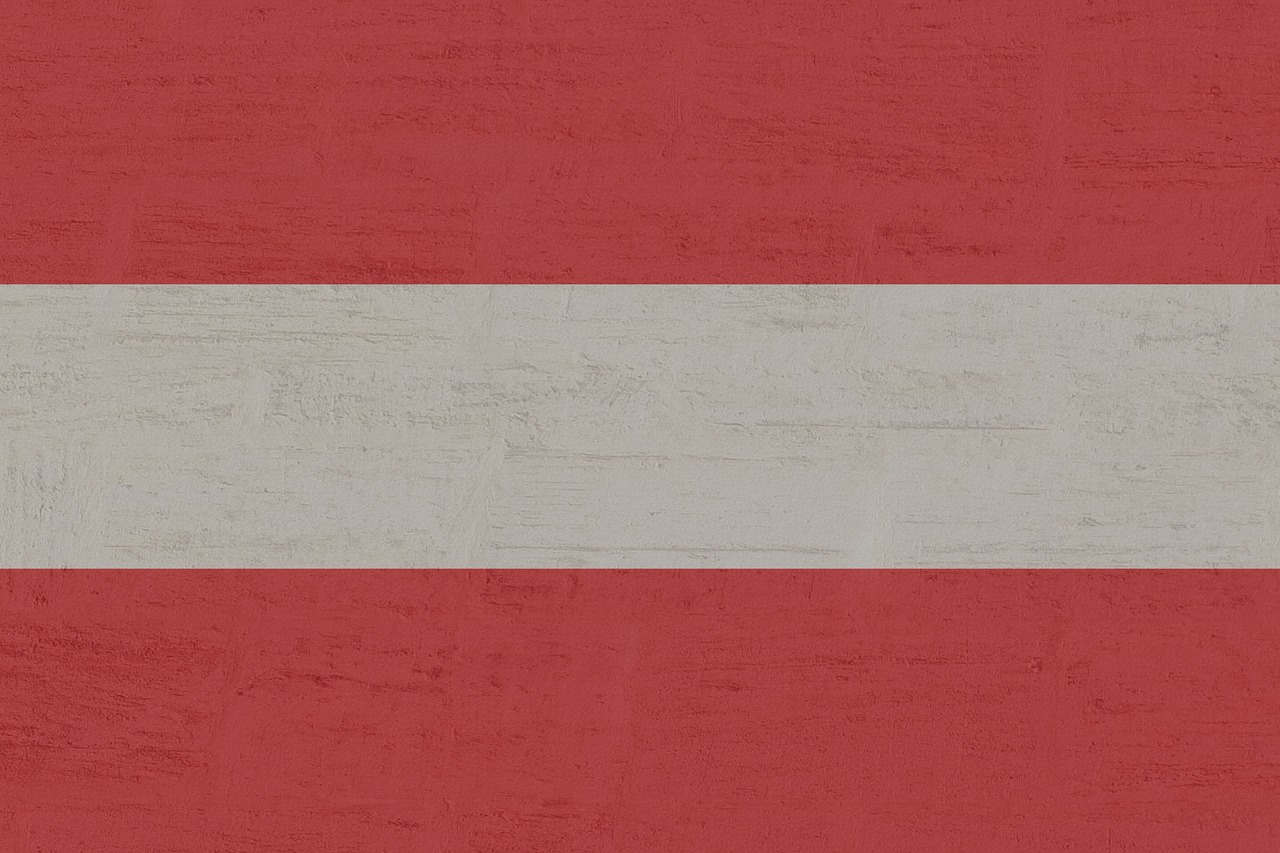 austria flag flag of austria free photo