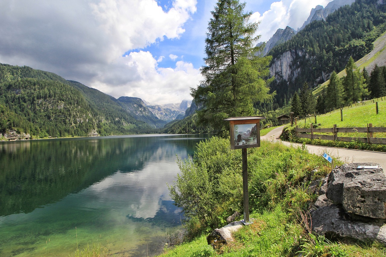 austria nature lake free photo