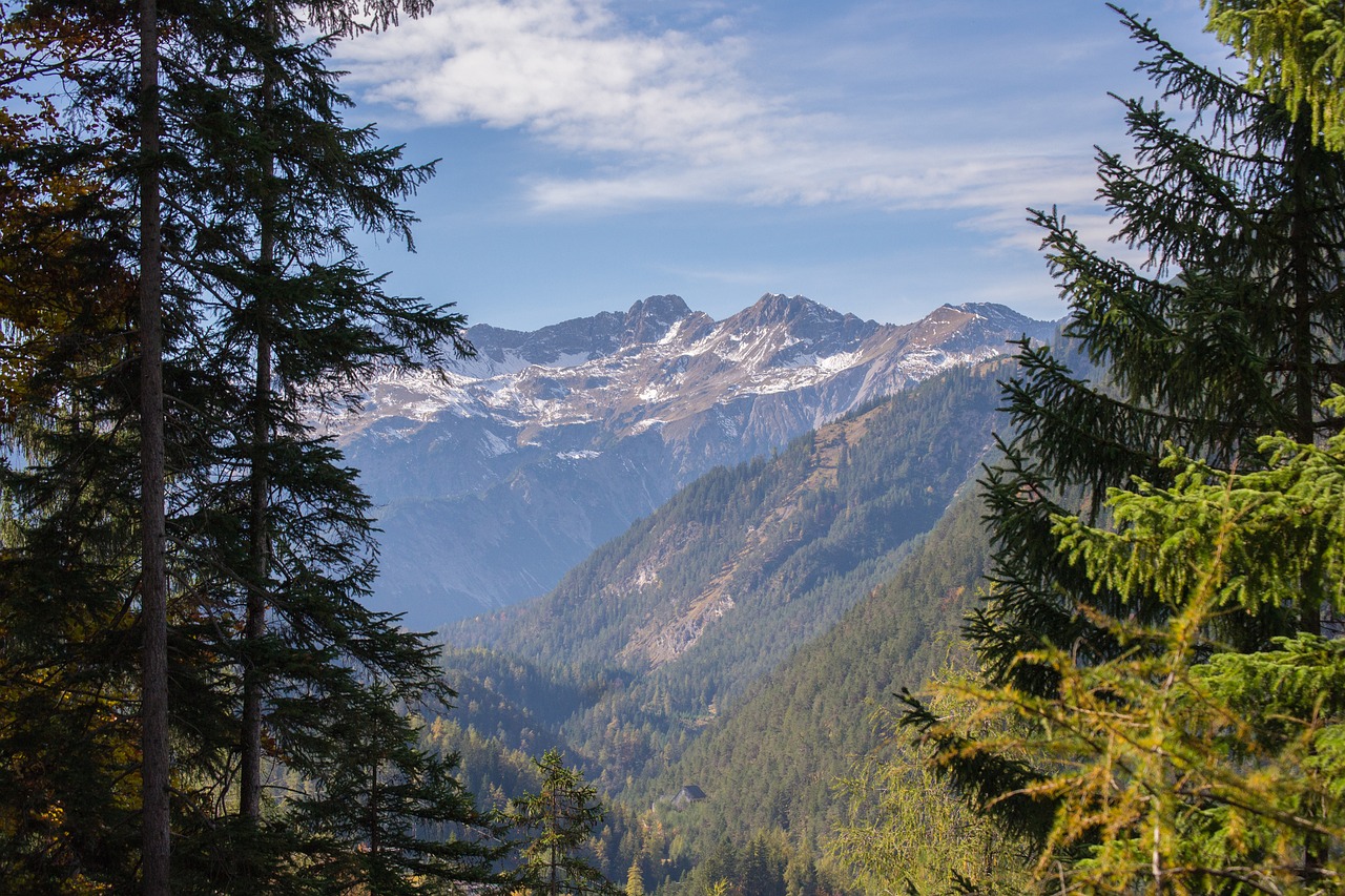 austria landscape autumn free photo