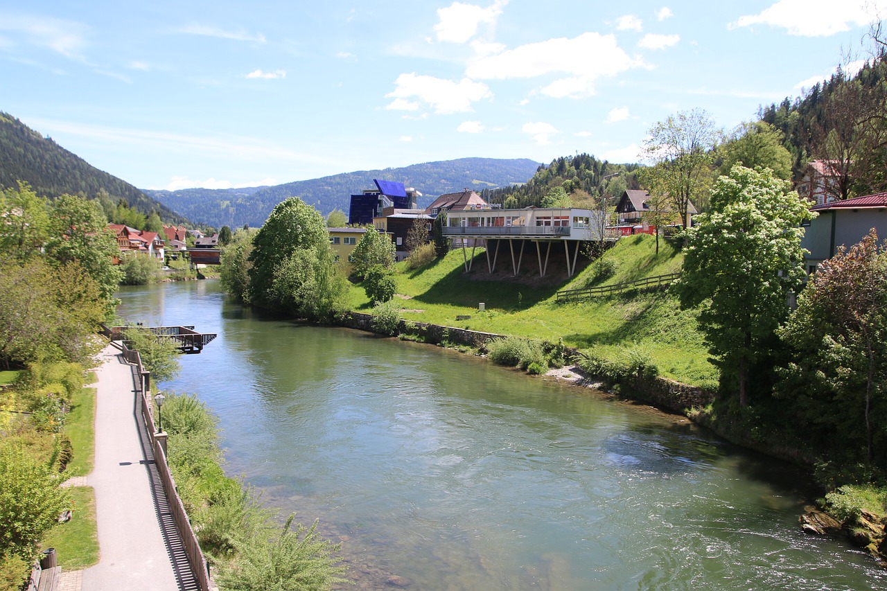 austria  river  landscape free photo