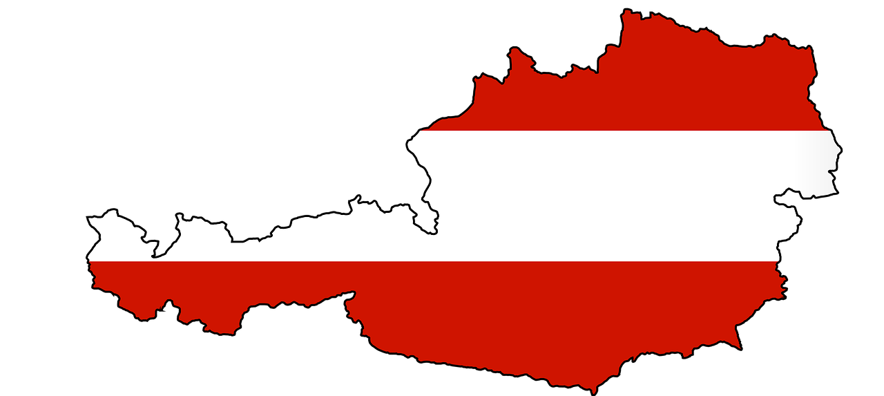 austria  outline  border free photo