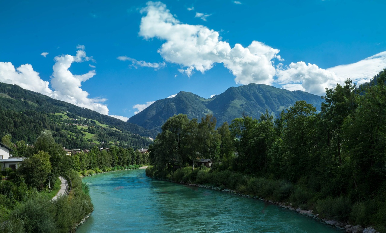 austria st johann river free photo