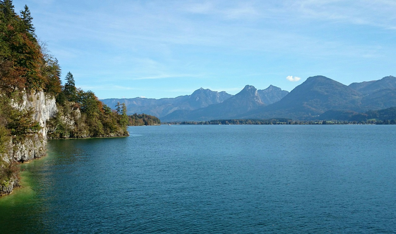 austria lake landscape free photo