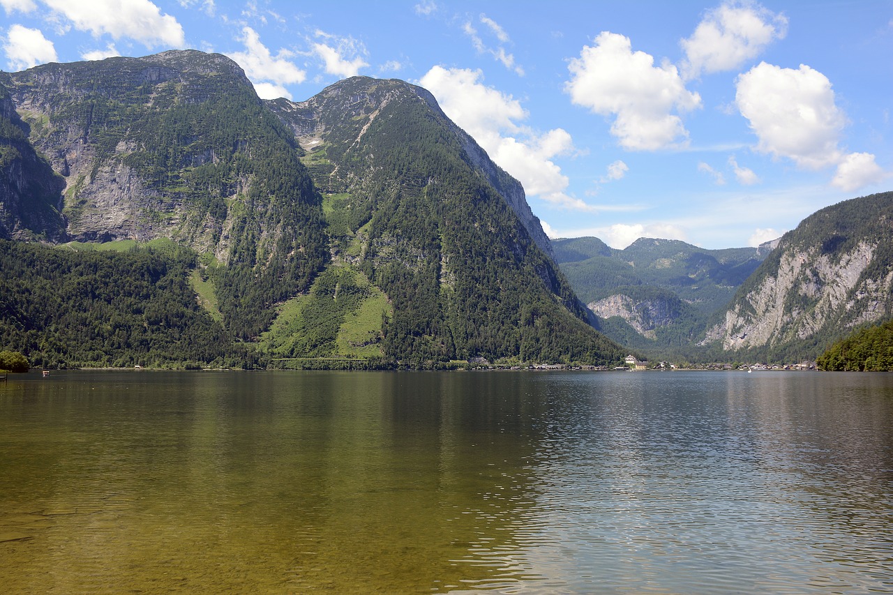 austrian lakes alps free photo