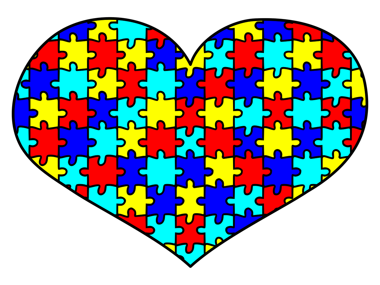 autism  awareness  puzzle free photo