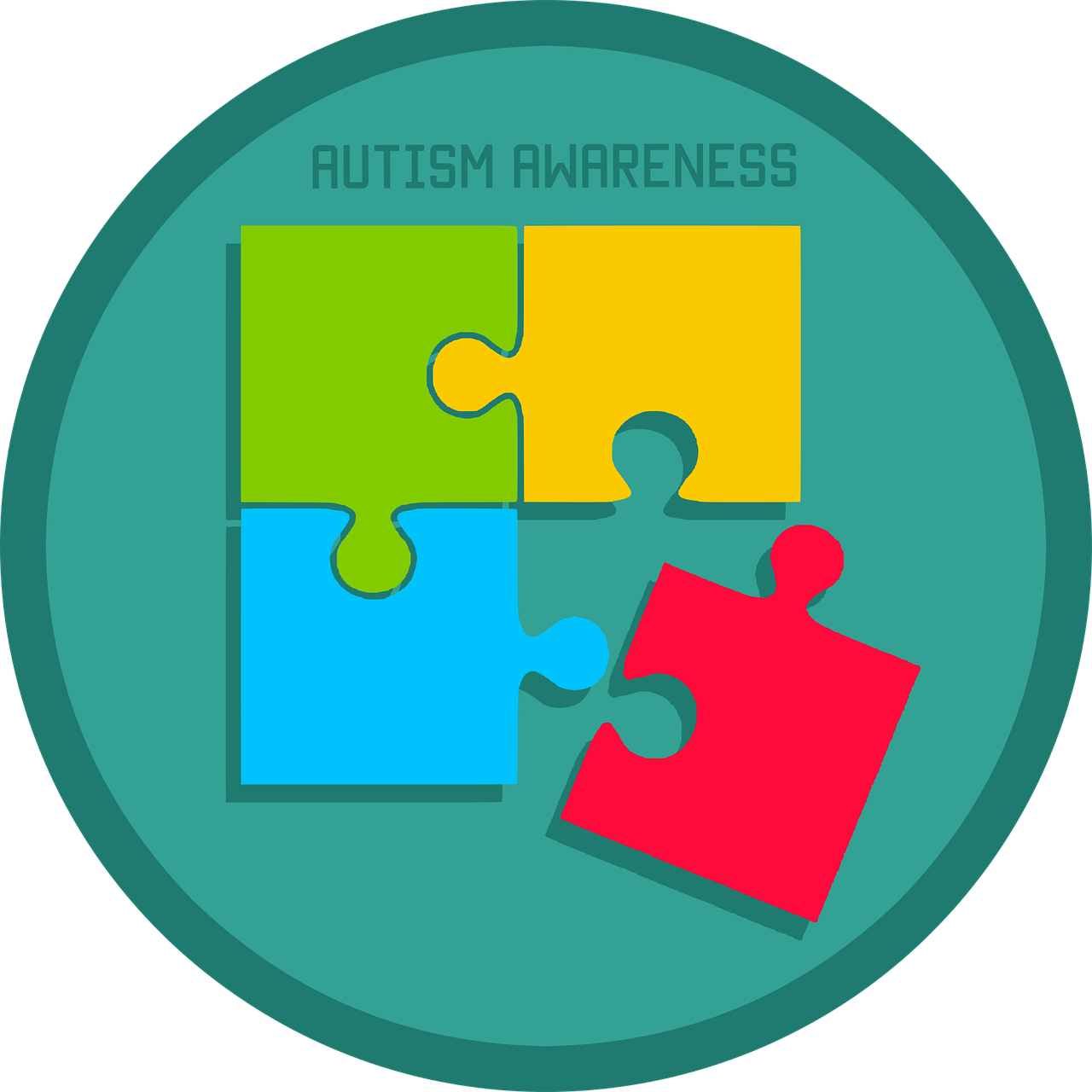 autism  awareness  puzzle free photo