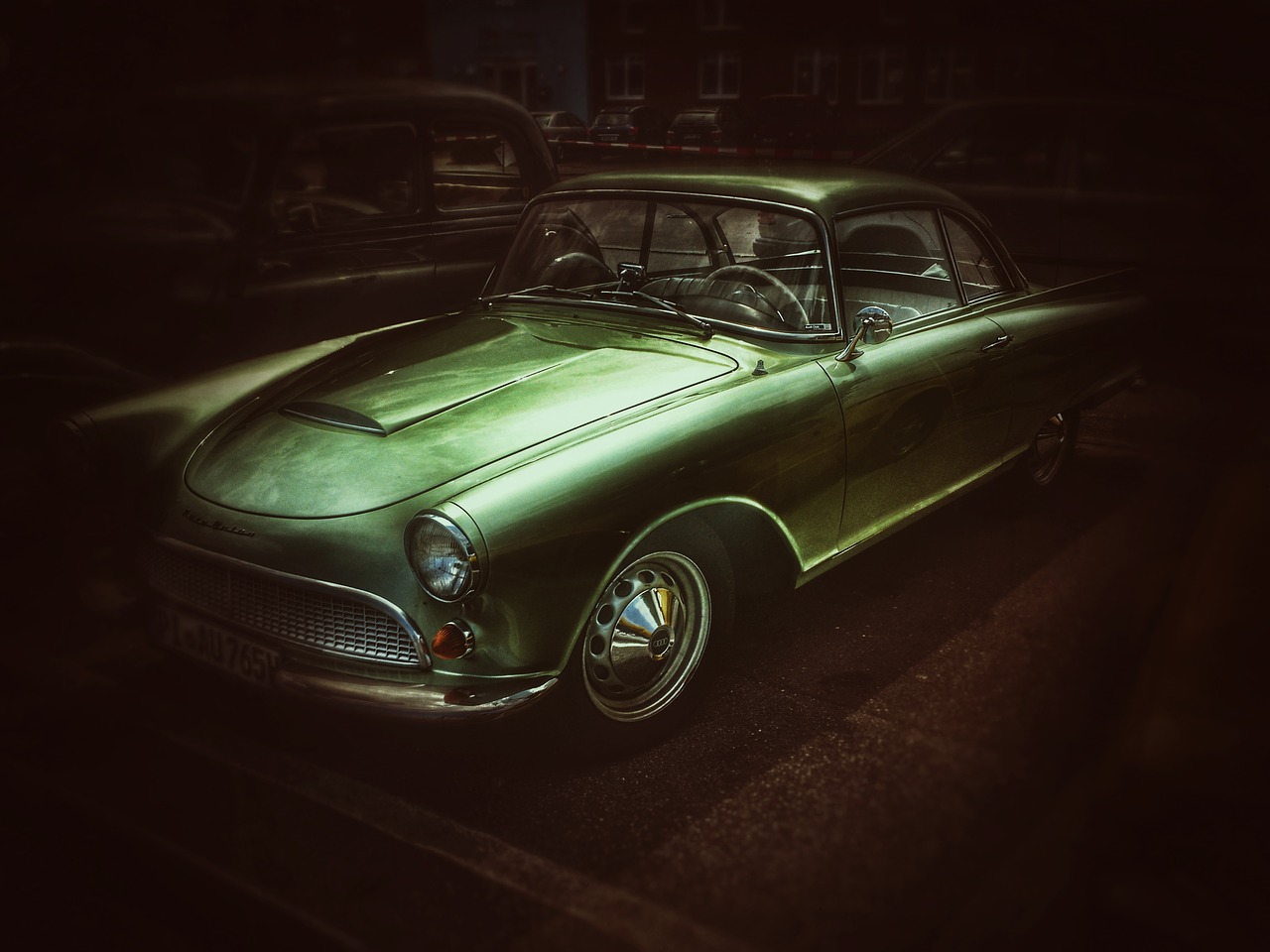 auto oldtimer darkness free photo