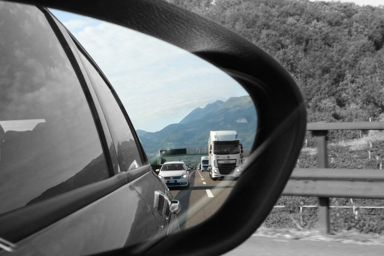 auto rear mirror mirror free photo