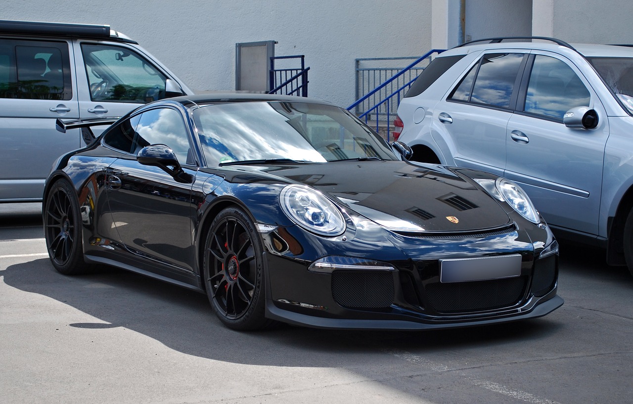 auto  porsche  sports car free photo