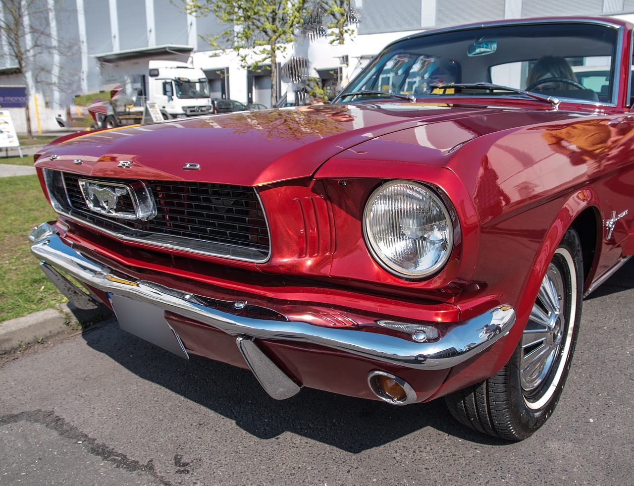 auto  ford  mustang free photo