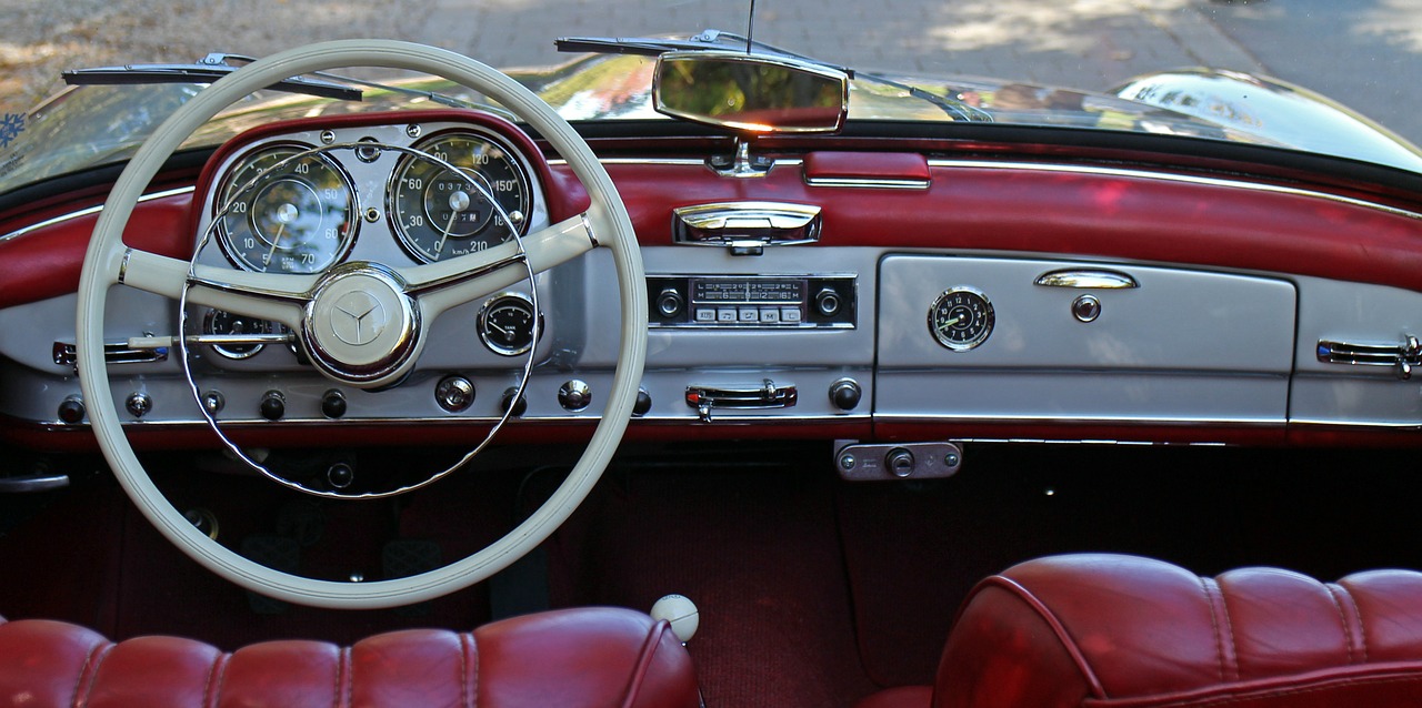 auto steering wheel interior free photo