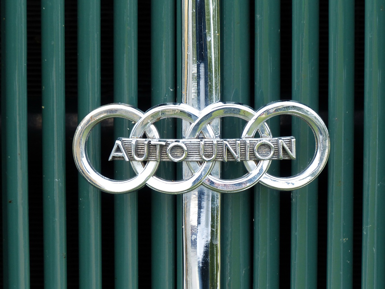 auto union emblem oldtimer free photo
