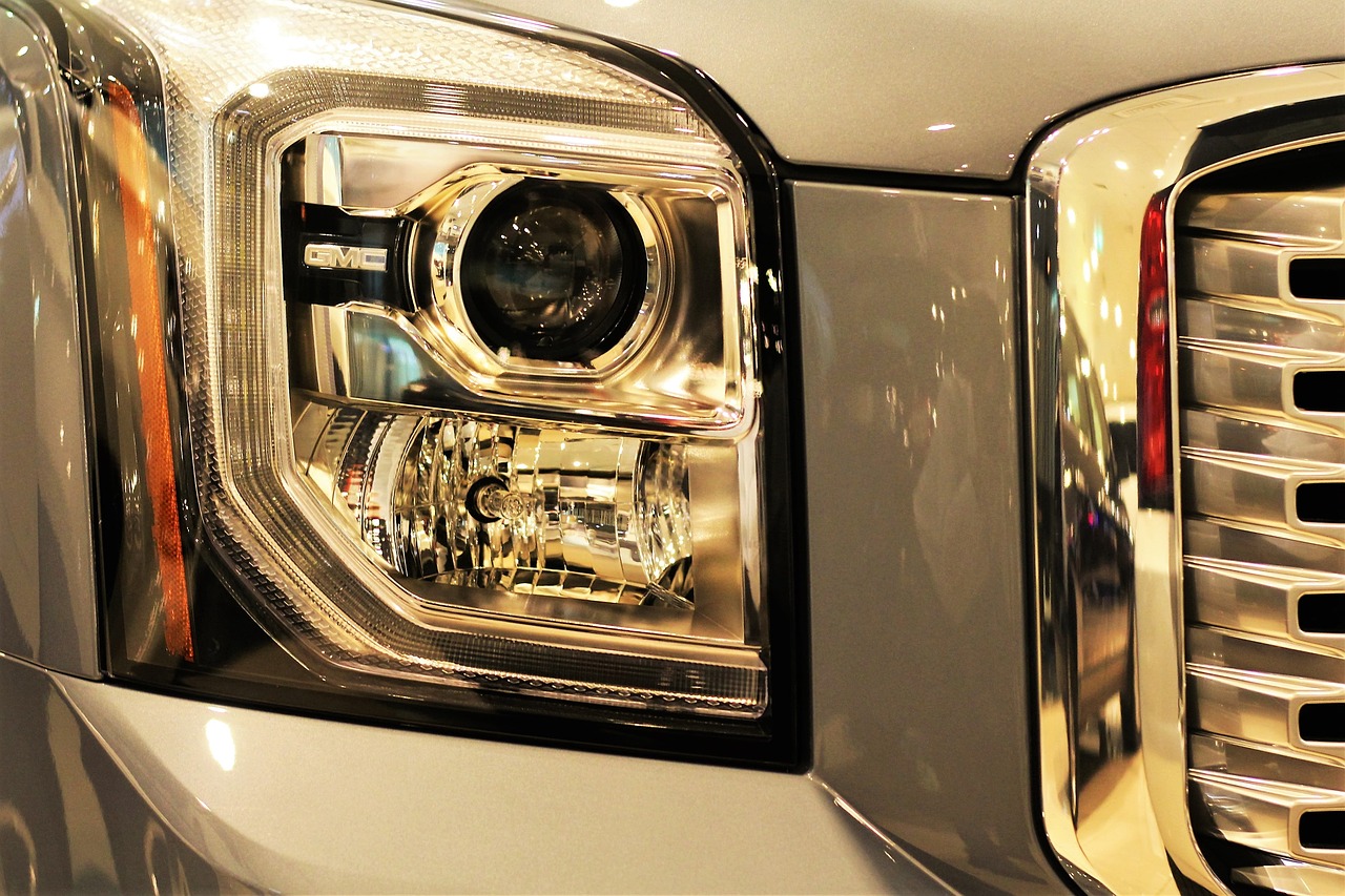 automobile cars headlight free photo