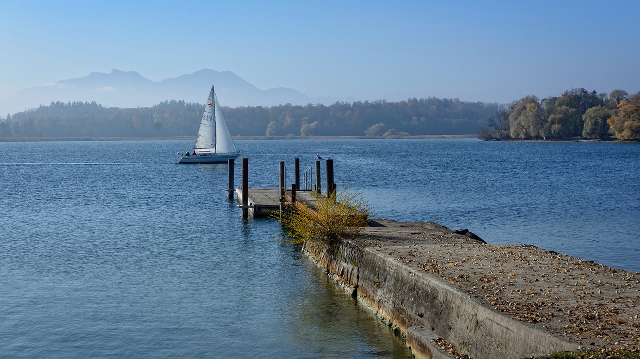 autumn landscape chiemsee free photo