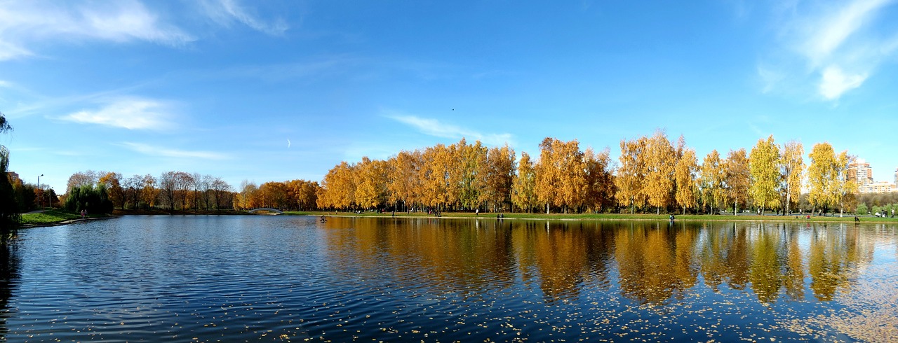 autumn sky blue sky free photo