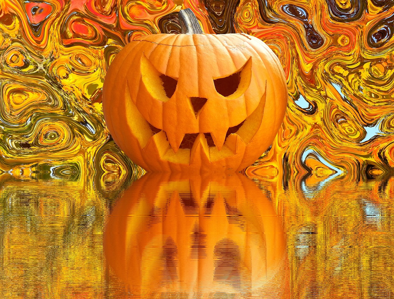 autumn halloween pumpkin free photo