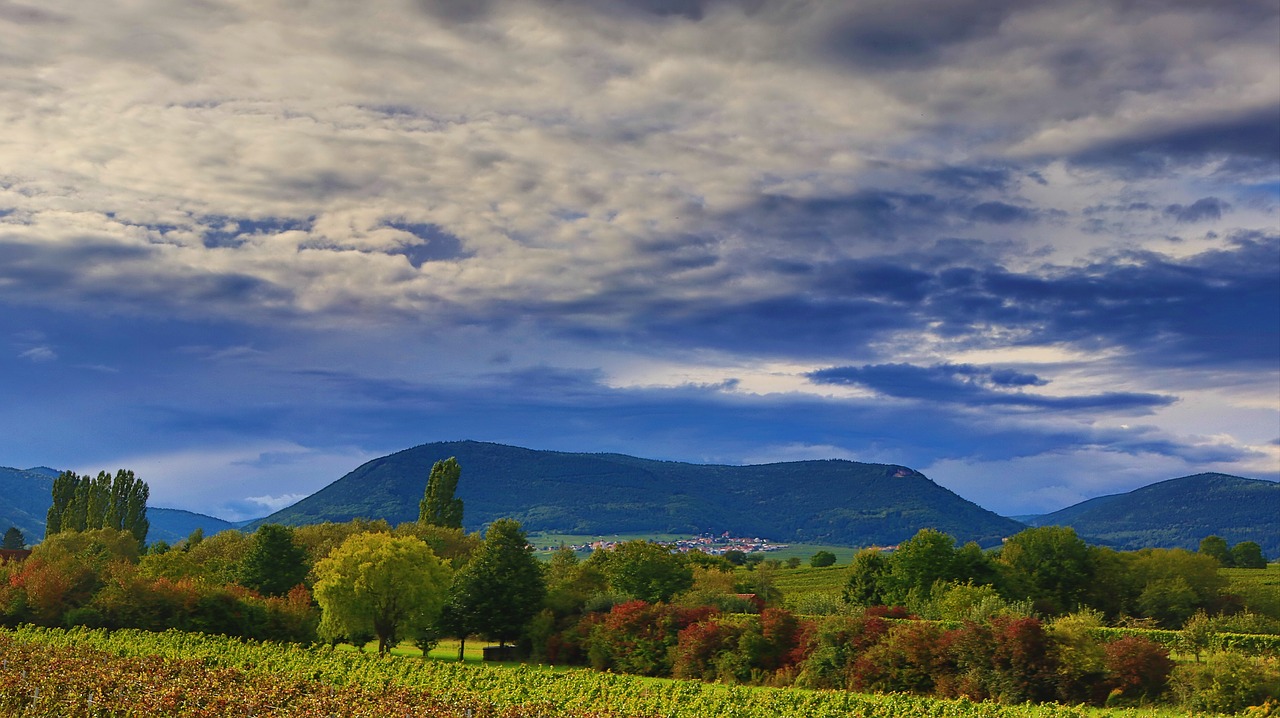 autumn clouds sky free photo