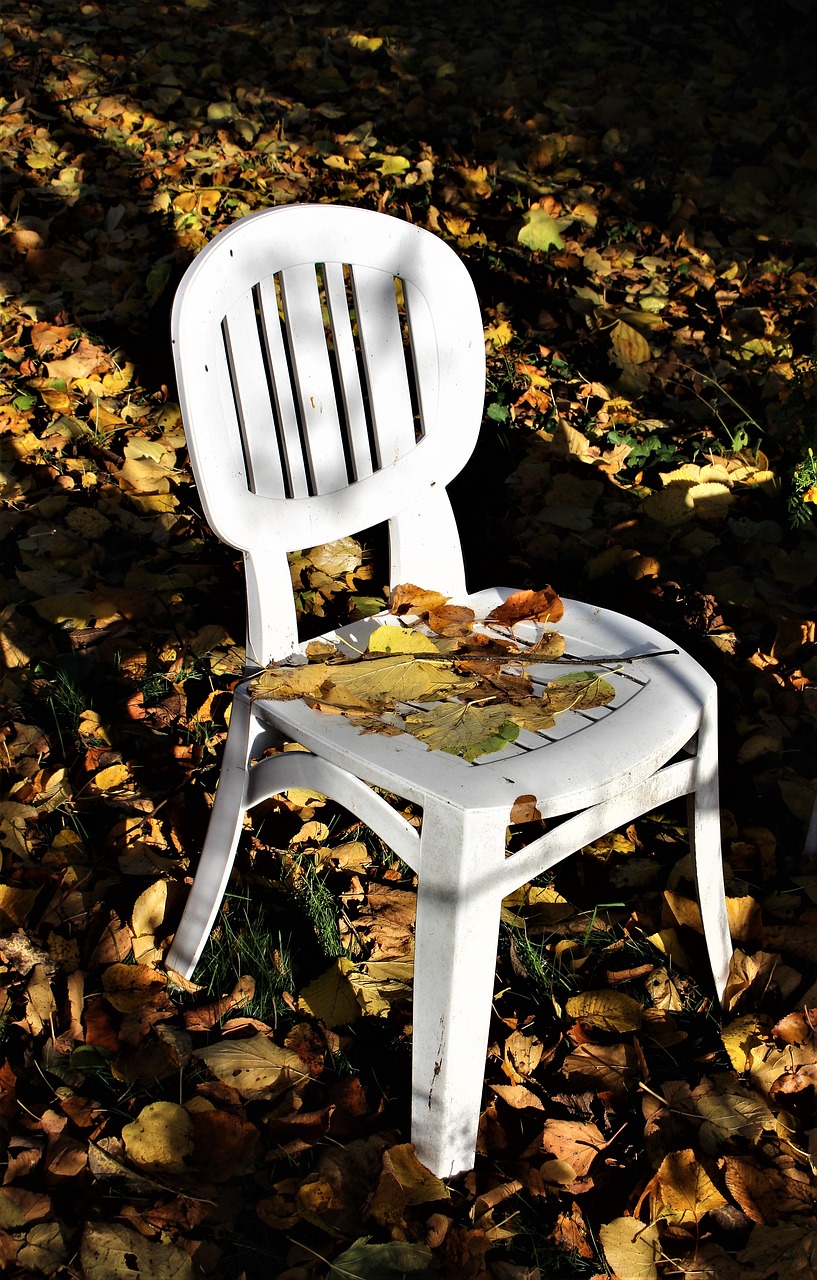 autumn garden chair free photo