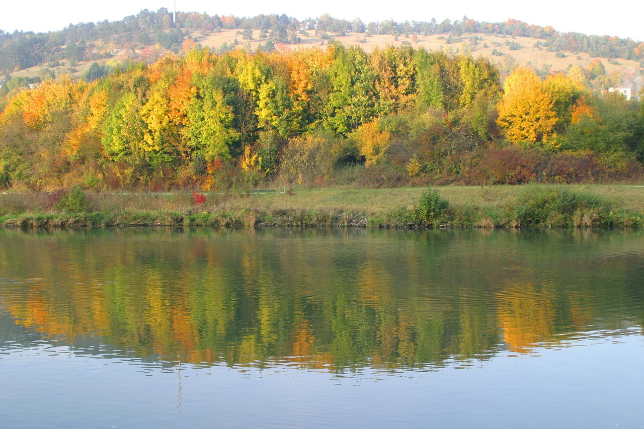 autumn mood riedenburg main danube canal free photo