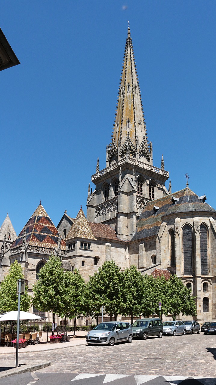 autun church former free photo