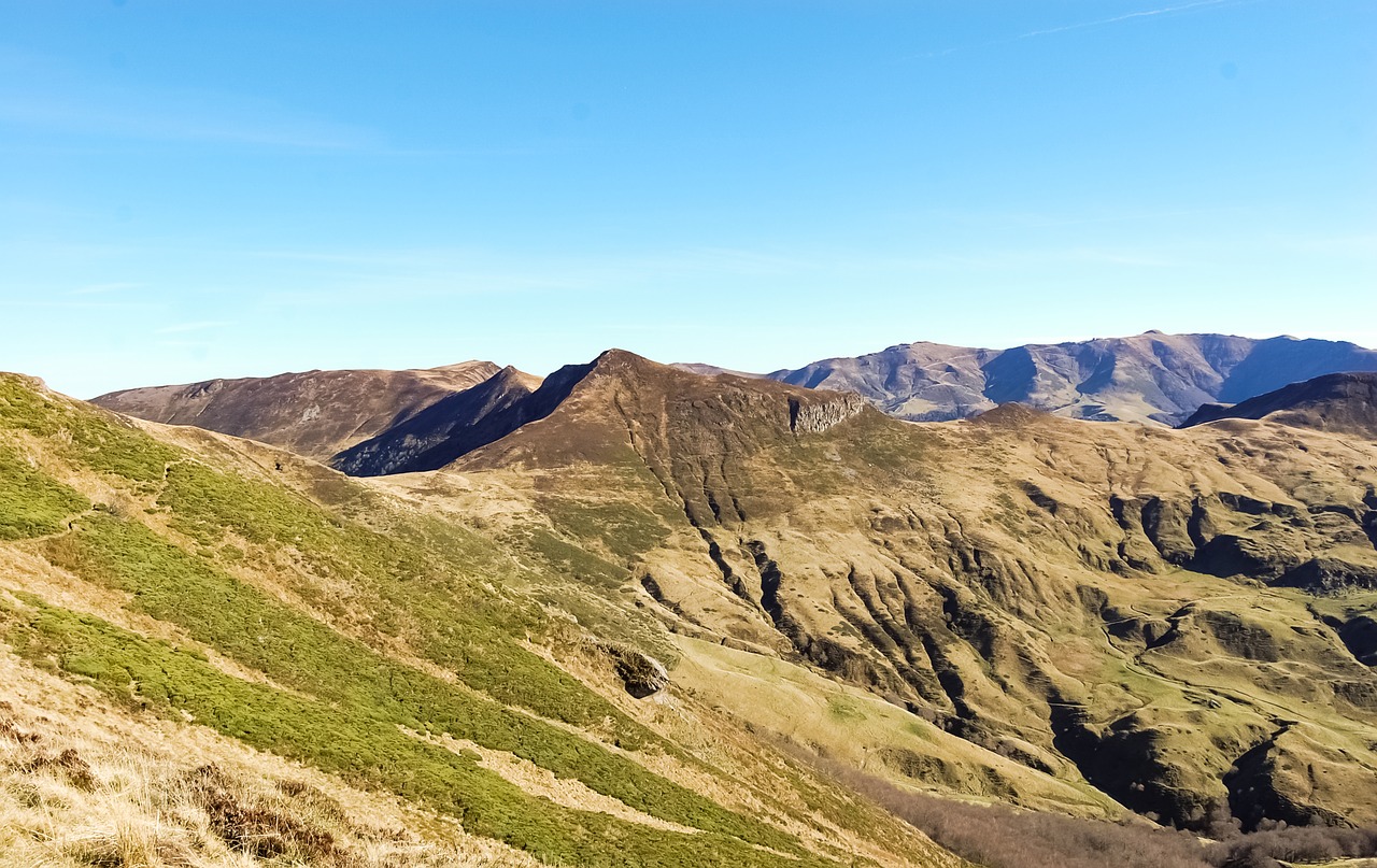 auvergne cantal mountain free photo