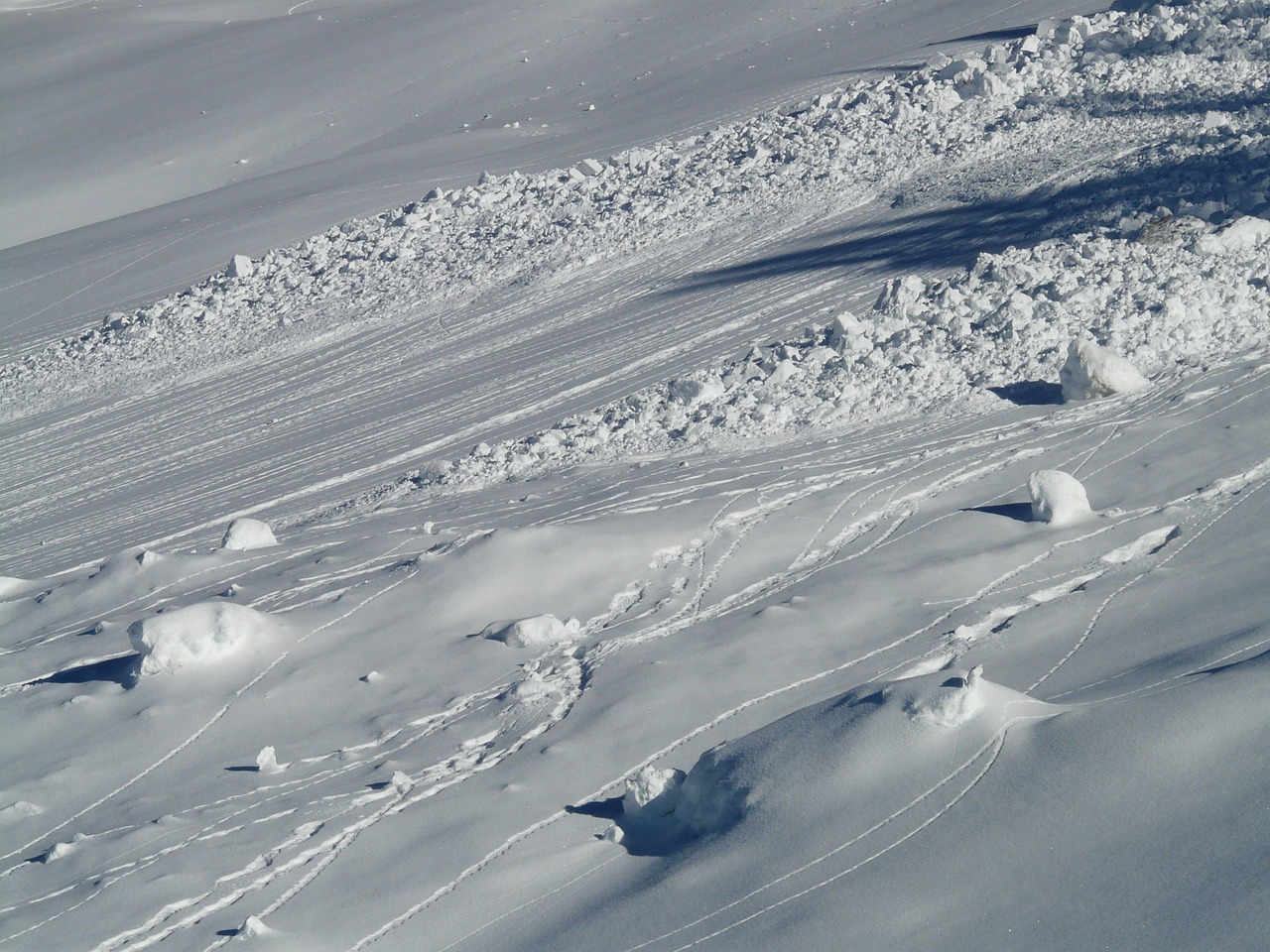 avalanche avalanche cone snow free photo