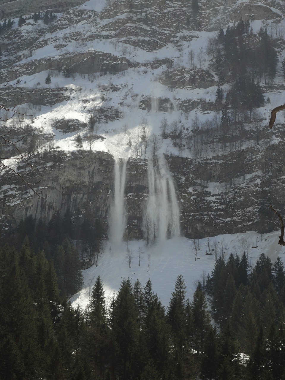 avalanche snow avalanche danger free photo