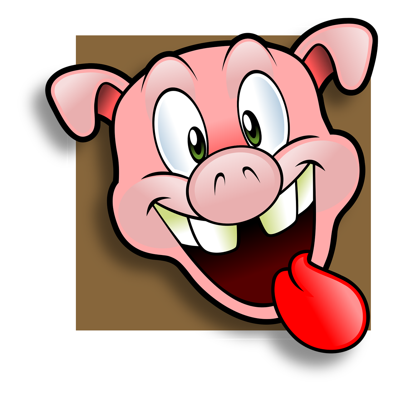 avatar happy pig free photo