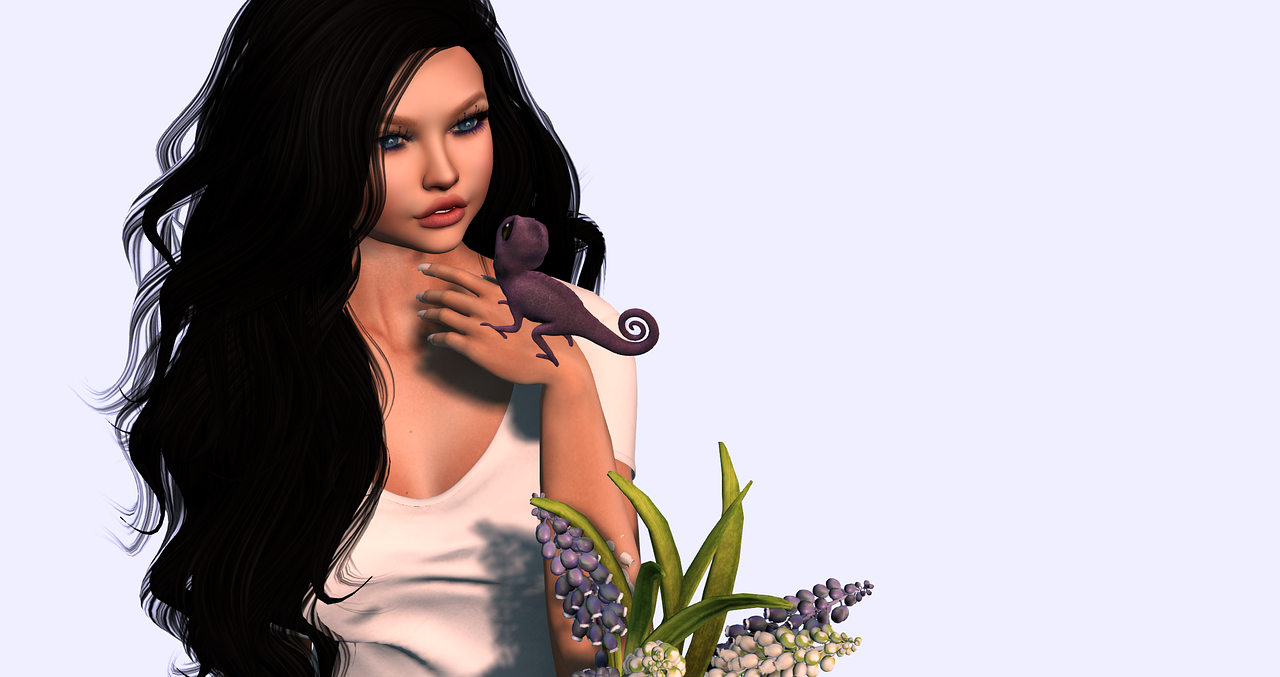 avatar bouquet female free photo
