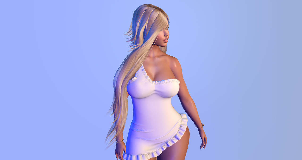 avatar woman blue free photo