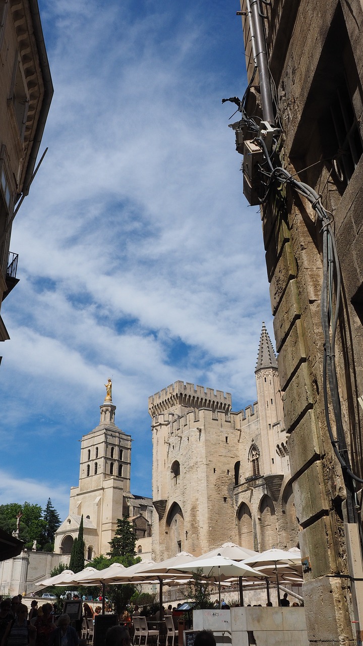 avignon palais des papes city free photo