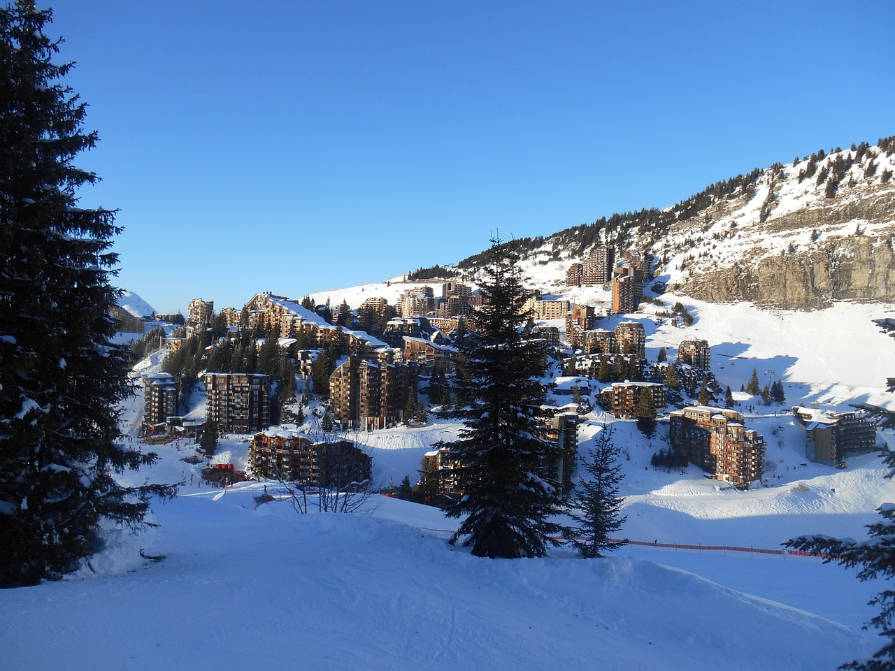 avoriaz france ski free photo