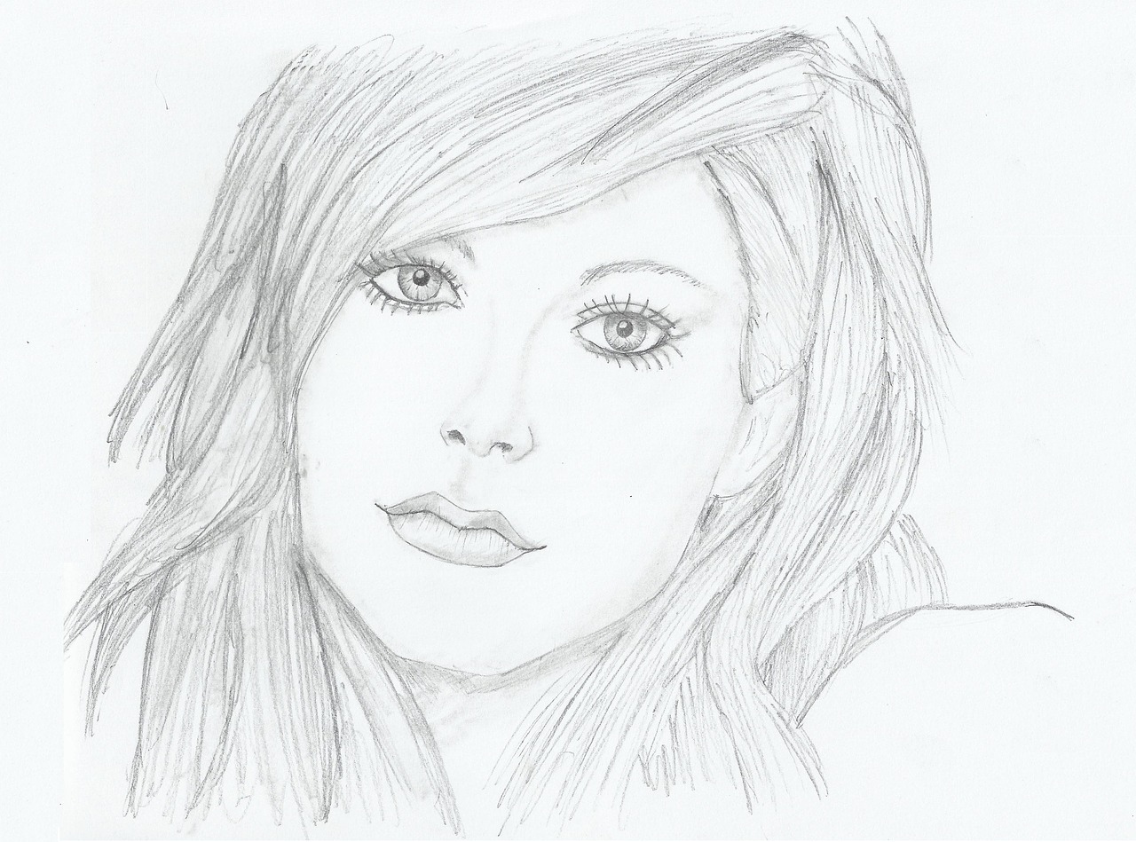 drawing avril lavigne free photo