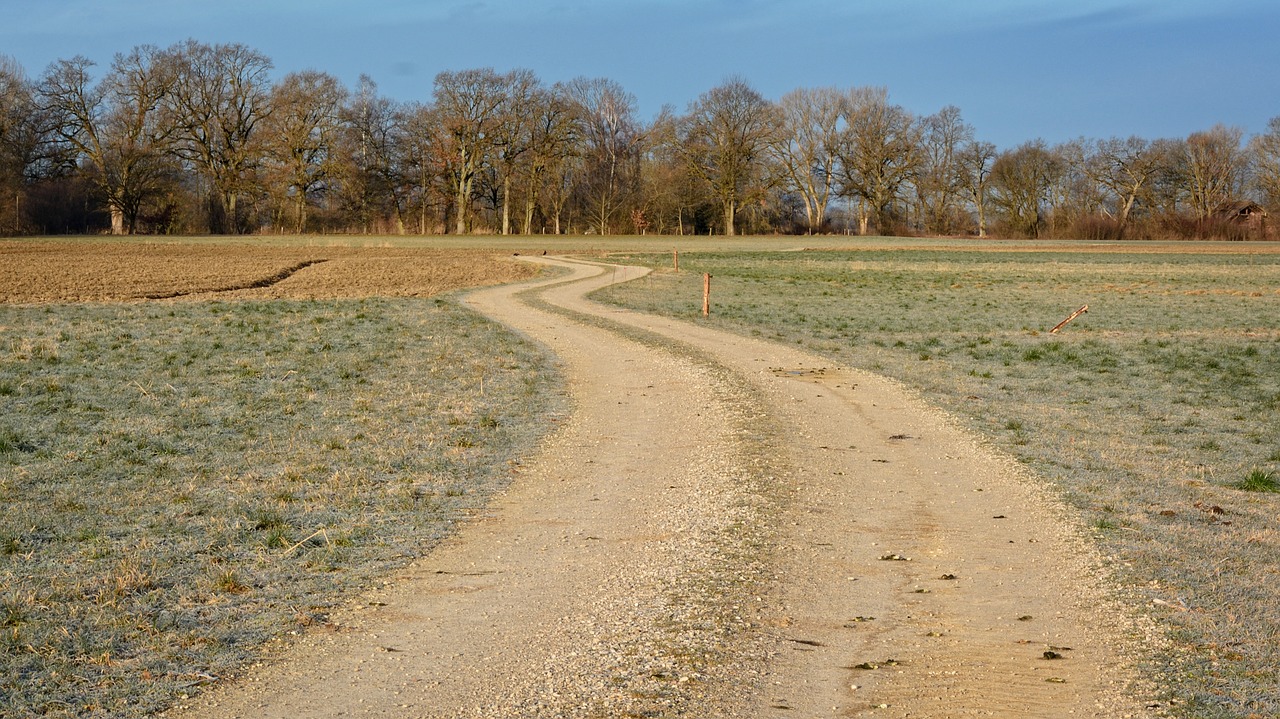 away meadow distant free photo