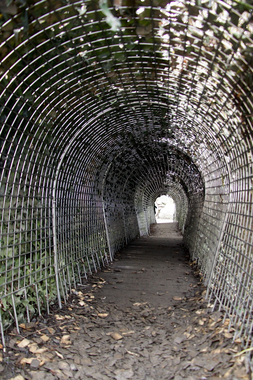 away tunnel passage free photo