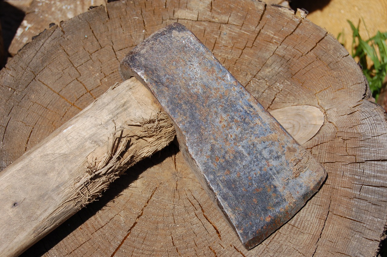 ax axe firewood free photo