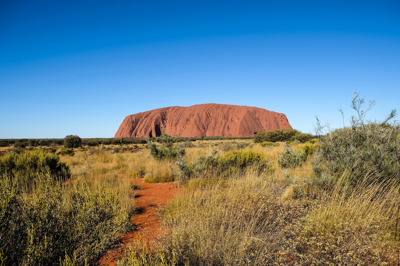 ayers rock  australia  landmark free photo