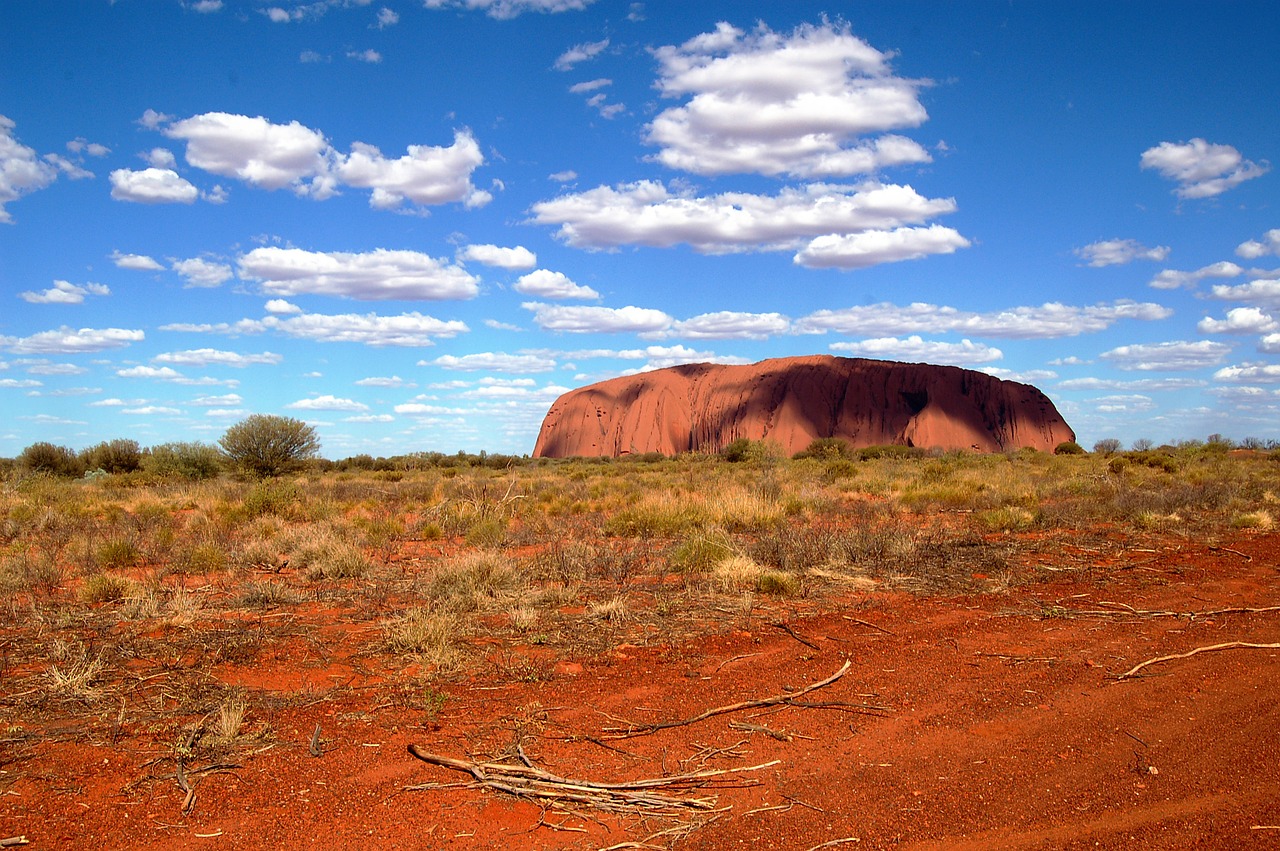 ayers rock uluru outback free photo