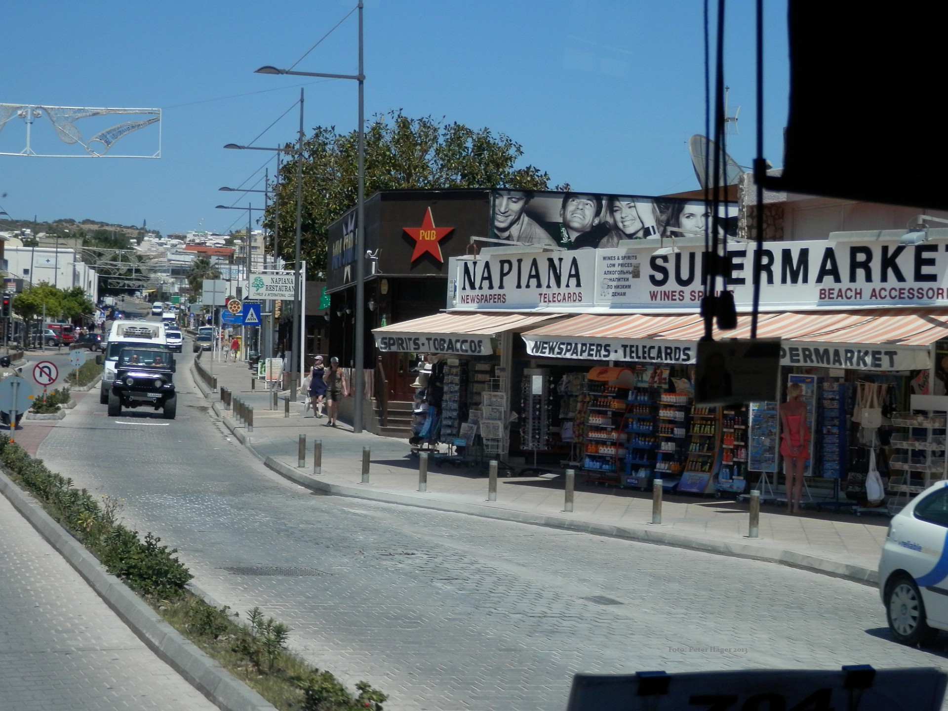 cyprus ayia napa streets free photo