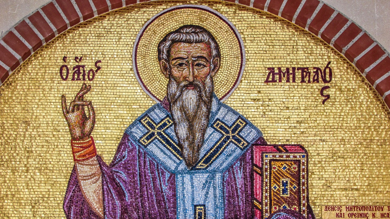 ayios dimitrianos saint iconography free photo