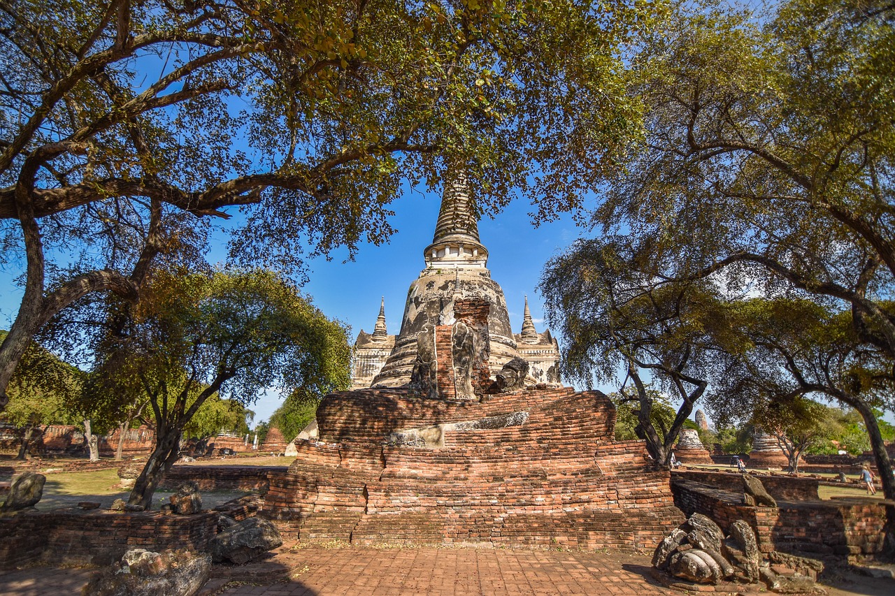 ayutthaya ancient measure free photo