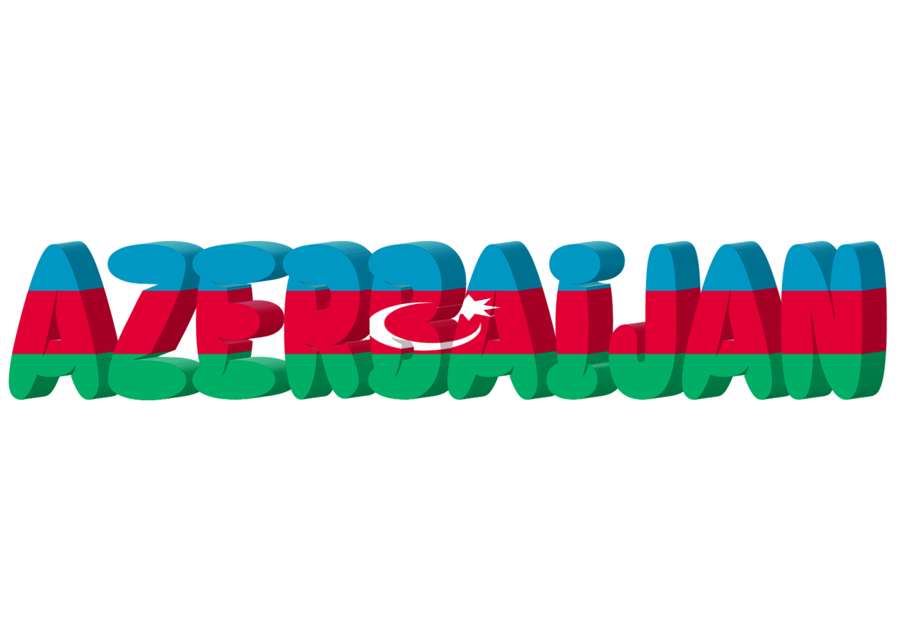 azerbaijan flag country free photo